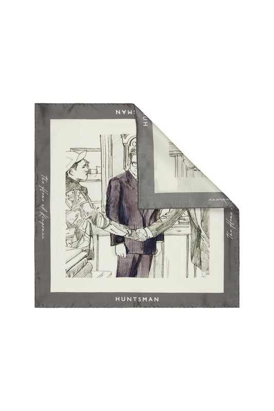 The Home of Kingsman 10 Year Anniversary Pocket Square